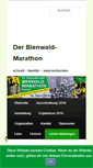 Mobile Screenshot of bienwald-marathon.de